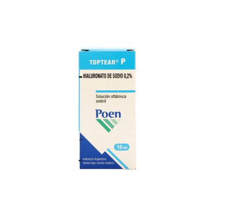 TOPTEAR P GTS. OFTALM. FR. X 10 ML.