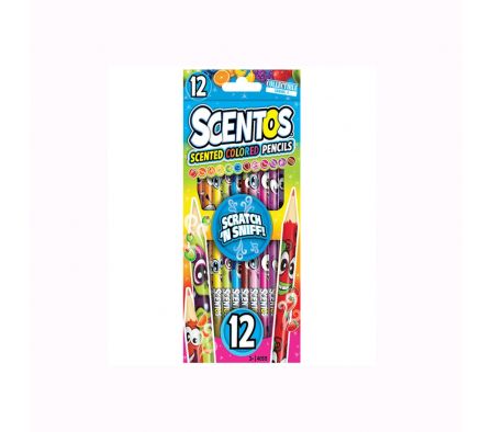 Scentos lapiz de color x 12 060-40515./.