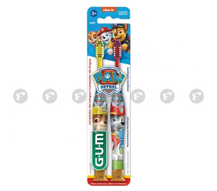Gum kids paw patrol  cepillos infantiles x2 suave
