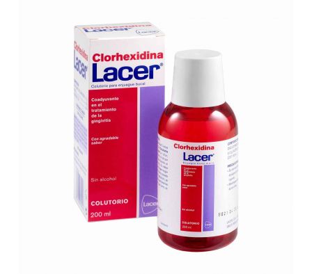 Lacer colutorio clorhexina 200 ml