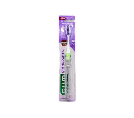 Gum orthodontic travel cepillo de dientes suave