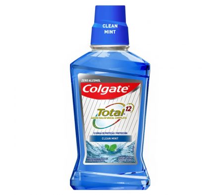 Colgate enjuague bucal clean mint 500 ml*|