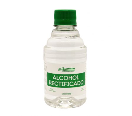 ALCOHOL RECTIF. FARMACENTER FR. X 250 ML.
