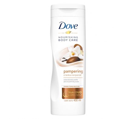 Dove crema corporal nutritiva karite/vainilla x 400 ml.