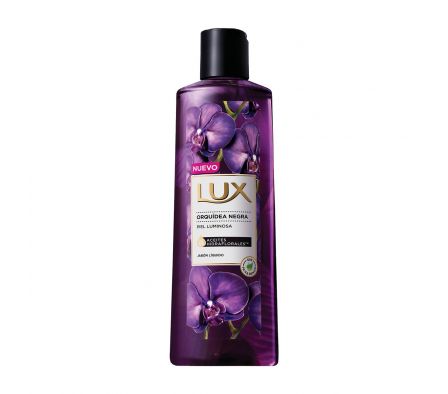 Lux jabon liquido corporal orquidea negra x 250 ml.