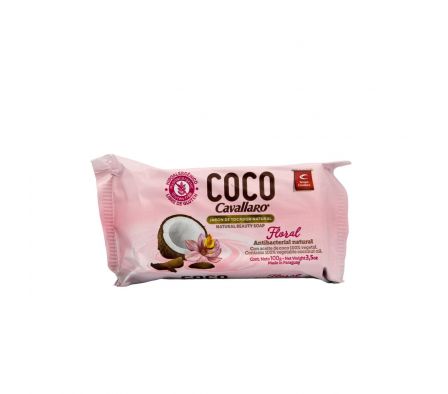 Cavallaro jabon coco floral 100 gr