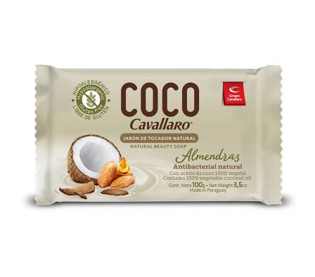 Cavallaro jabon coco almendra 100 gr