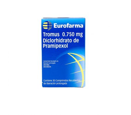 TROMUS 0.750 MG. CJ X 30 COMP. REC.