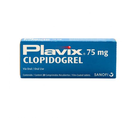PLAVIX 75 MG. CJ X 28 COMP. REC.