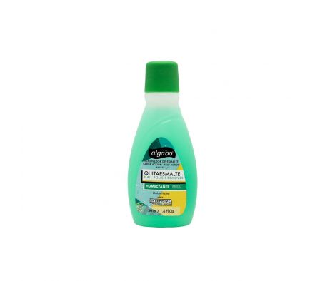Algabo quita esmalte humectante fr 50 ml.