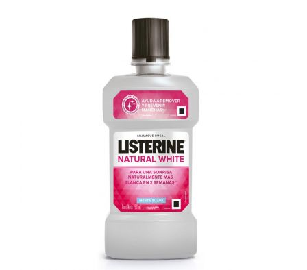 Listerine natural white 250 ml