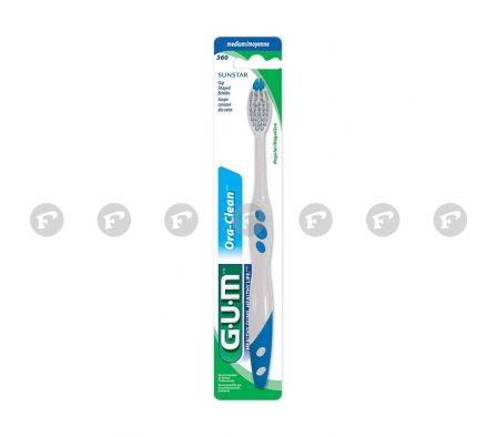 Gum cepillo de dientes oral -cleam mediano