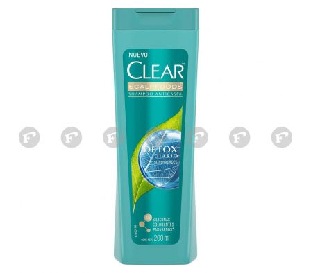 Clear shampoo women detox diario fr.200 ml.
