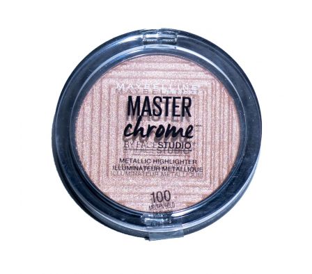 Maybelline polvo ilum. master chrome gold 100 x 1 unid