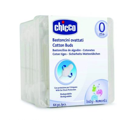 Chicco cotonetes dew seguridad 09454-00 cj 90 unid.