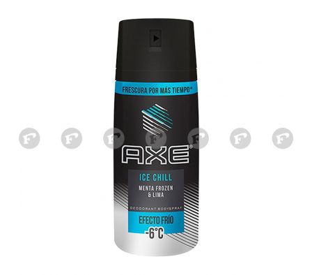 Axe deo body spray ice chill frasco x 150 ml.