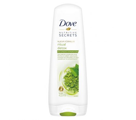 Dove ritual acondicionador detox frasco x 400 ml