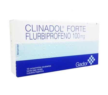 CLINADOL FORTE 100 MG. CJ X 16 COMP. REC.