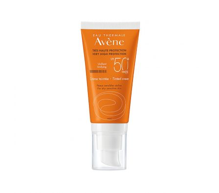 Avene solar crema con color spf50 de 50 ml
