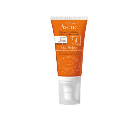 Avene solar mat perfect fluido con color spf50 de 50 ml