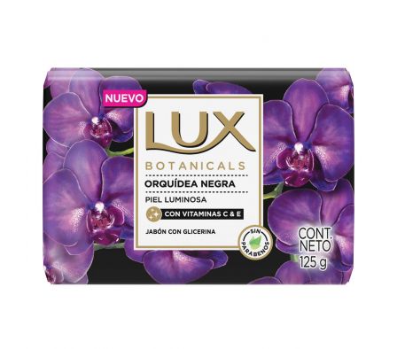 Lux jabon orquidea negra x 125 gramos