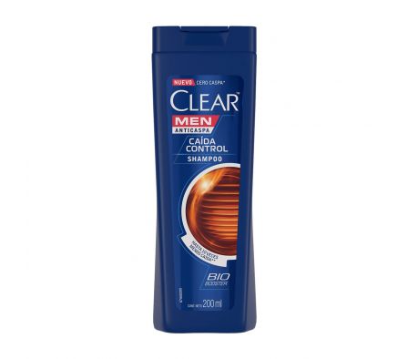 Clear shampoo men caida control fr.200 ml.