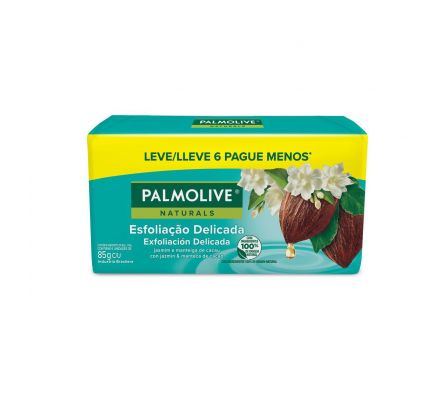 Palmolive jabon de jazmin y aceite de ccao x 6 unid 85 gr