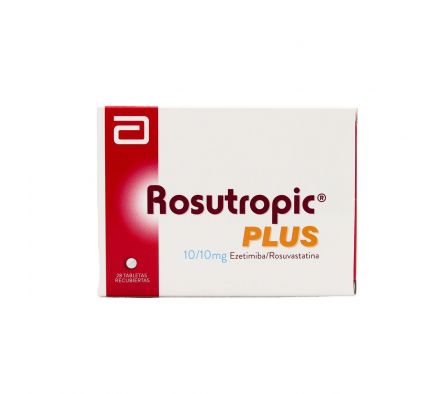 ROSUTROPIC PLUS 10/10 MG. CJ X 28 TABL.
