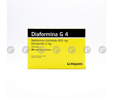 DIAFORMINA G4 CJ X 30 COMP. REC.