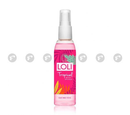 Loli body splash tropical 110 ml