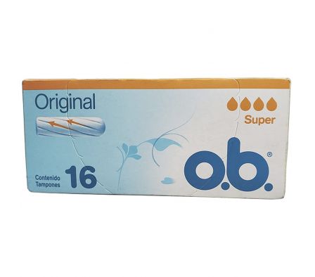 O.B. tampones super cj16 unid.