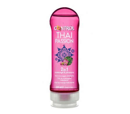 CONTROL GEL MASAJE THAI PASSION POMO X 200 ML.