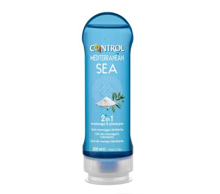 CONTROL GEL MASAJE MEDITERRANEAN SEA POMO X 200 ML.