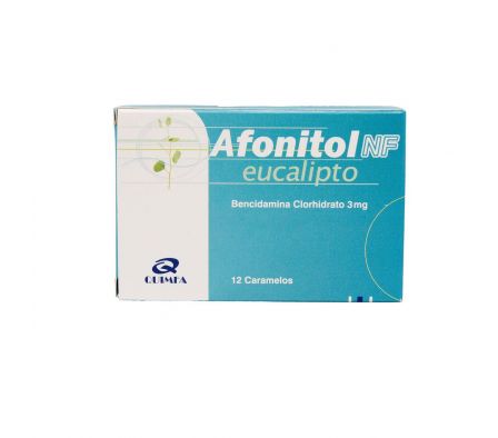 AFONITOL NF EUCALIPTO CJ X 12 CARAMELOS
