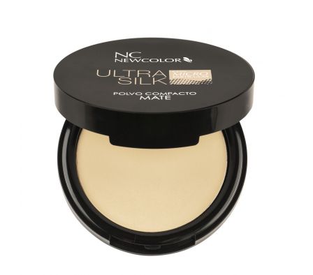 New Color  polvo compacto ultra silk banana