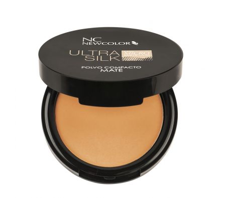 New Color  polvo compacto ultra silk tostado