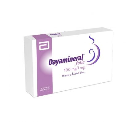 DAYAMINERAL FOLIC CJ X 30 TABL.