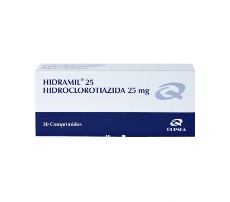 HIDRAMIL 25 MG CJ X 30 COMP.