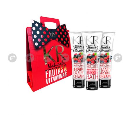 K Rabolini cartera trio frutos rojos