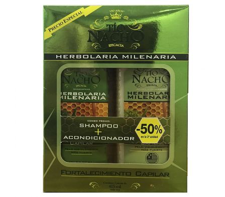 Tio Nacho herbolaria( shampo+acondicionador 415 ml)