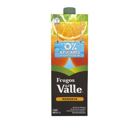 FRUGOS JUGO DE NARANJA 0% azucar 1000 ML UNID.