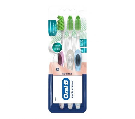 Oral - B cepillo detox encia sensibles x 3