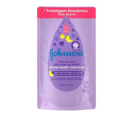 Johnson baño liquido dulce sueño refil 180 ml/RN