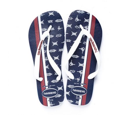 Havaiana zap top marino blanco apache rojo 37-38