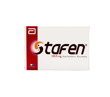 STAFEN 135/5 MG. CJ X 30 CÁPS.
