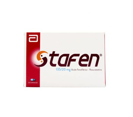 STAFEN 135/20 MG. CJ X 30 CÁPS.