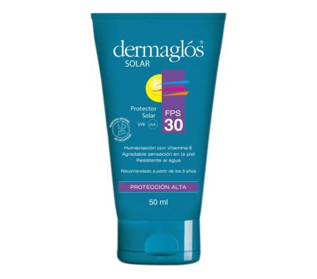 DERMAGLOS SOLAR FPS 30 EMULS. POMO X 50 ML.