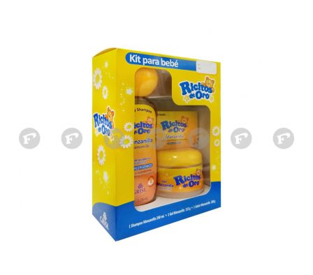 Rictos manzanilla (sha 200 ml+gel 115 ml+jabon )