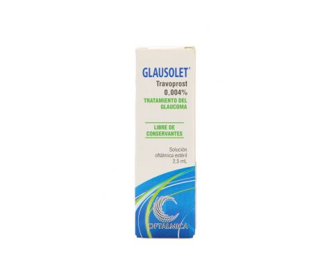 GLAUSOLET SOL. OFTALMICA FR. X 2,5 ML.