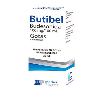 BUTIBEL GOTAS P/ NEBUL. FR. X 20 ML.